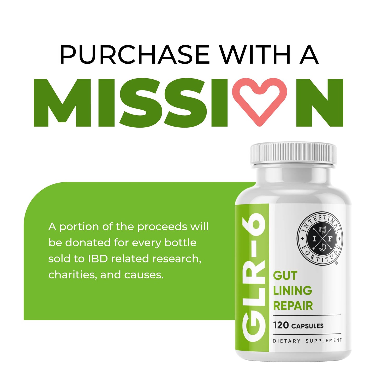 Intestinal Fortitude GLR-6 - Gut Lining Repair Supplement for Gut Health - Leaky Gut Repair with L-Glutamine, Slippery Elm, DGL Licorice Root, Marshmallow Root, Fenugreek - dailyvitalstore