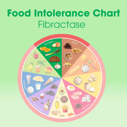 Intoleran Fibractase 1200 Digestive Enzymes - 108 Capsules | Supplement for Fructans & Galactans Intolerance | Helps Digest Carbohydrates; Grains, Legumes - dailyvitalstore