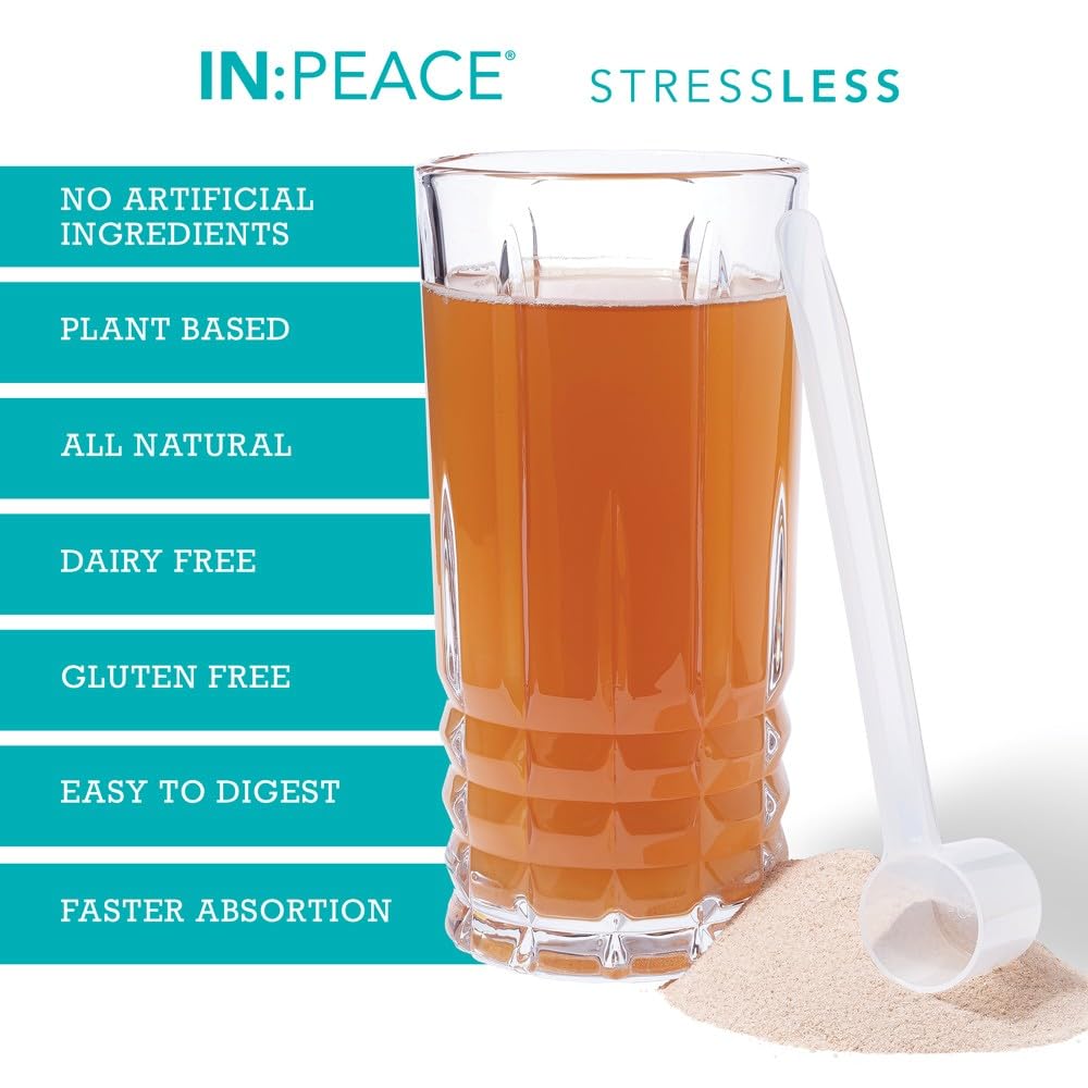 In:TotalWellness IN:Peace Herbal Calming Formula. 20 Serving Pouch, Wild Berry Flavor. 9 Herb Antioxidant + Adaptogen Blend. Clinically Proven Ingredients. Crafted by a Licensed Herbalist - dailyvitalstore