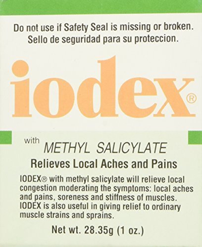 IODEX with Methyl Salicylate 1 OZ - (Pack of 2) - dailyvitalstore