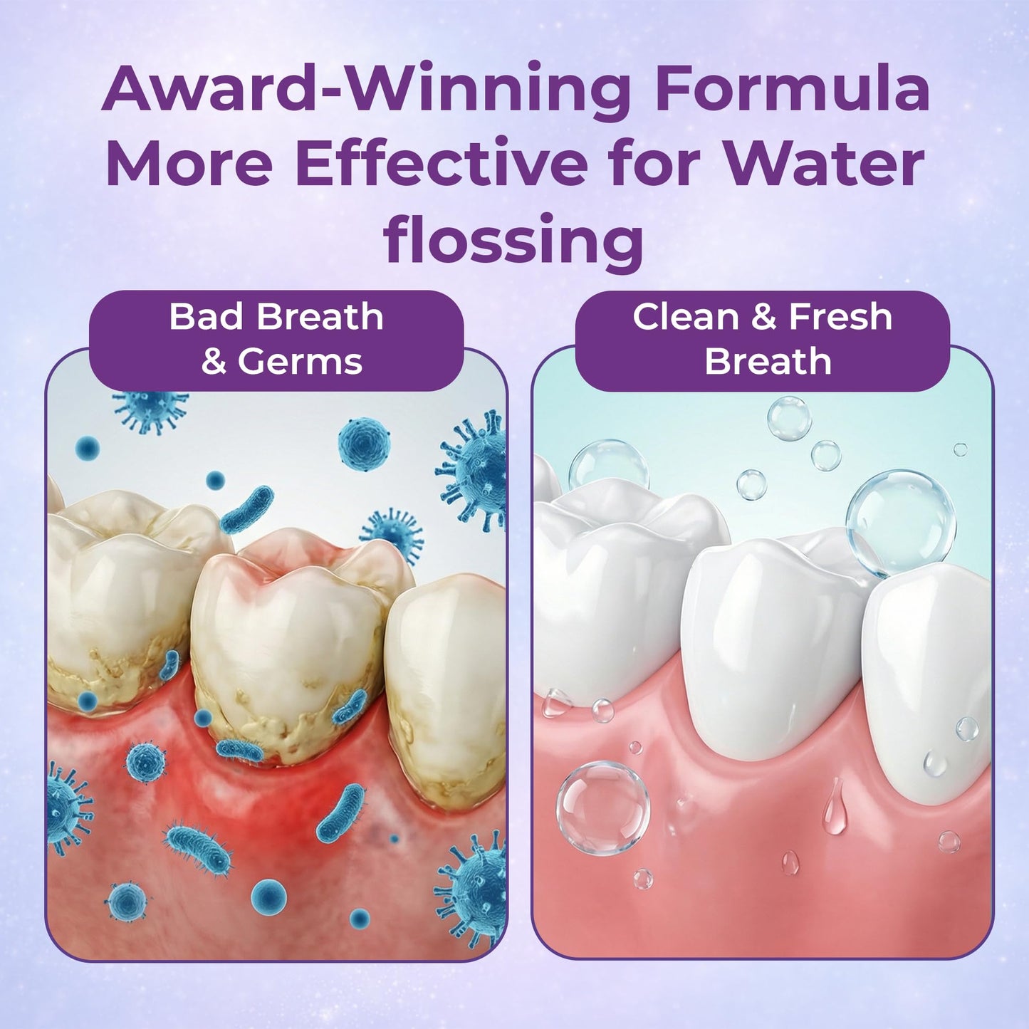 ioRinse Concentrated Irrigant with Active Molecular Iodine, Alcohol-Free Dental Irrigant, for use with Waterpik Water Flossers - dailyvitalstore