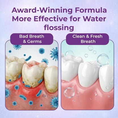 ioRinse Concentrated Irrigant with Active Molecular Iodine, Alcohol-Free Dental Irrigant, for use with Waterpik Water Flossers - dailyvitalstore
