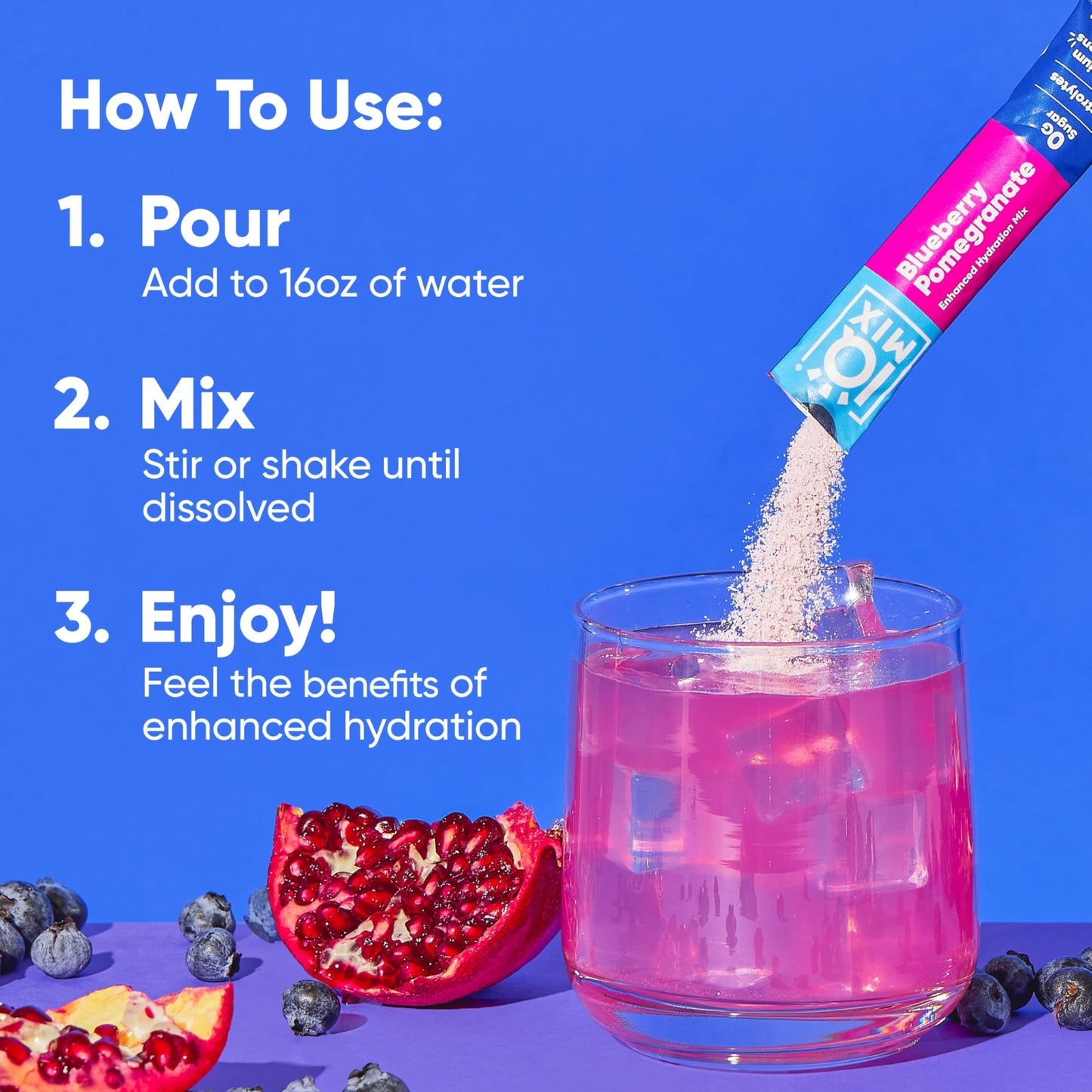 IQMIX Hydration Electrolyte Powder – 4-in-1 Formula for Hydration, Mental Clarity, Mood and Recovery – Sugar-Free Drink Mix, Keto, Magnesium L-Threonate - dailyvitalstore