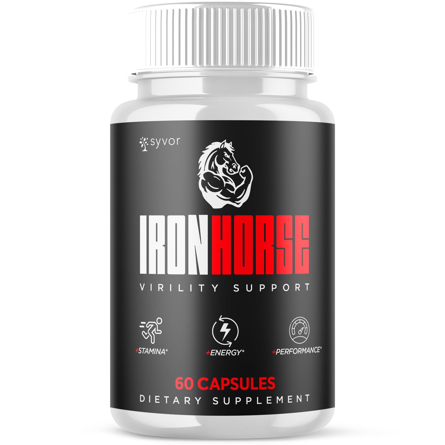 Iron Horse Supplement Pills, Official Iron Horse Pills for Men with All Natural Ingredients, Advanced IronHorse Capsules Designed to Support Health and Wellness with Premium Vitamins (60 Capsules) - dailyvitalstore