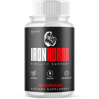Iron Horse Supplement Pills, Official Iron Horse Pills for Men with All Natural Ingredients, Advanced IronHorse Capsules Designed to Support Health and Wellness with Premium Vitamins (60 Capsules) - dailyvitalstore