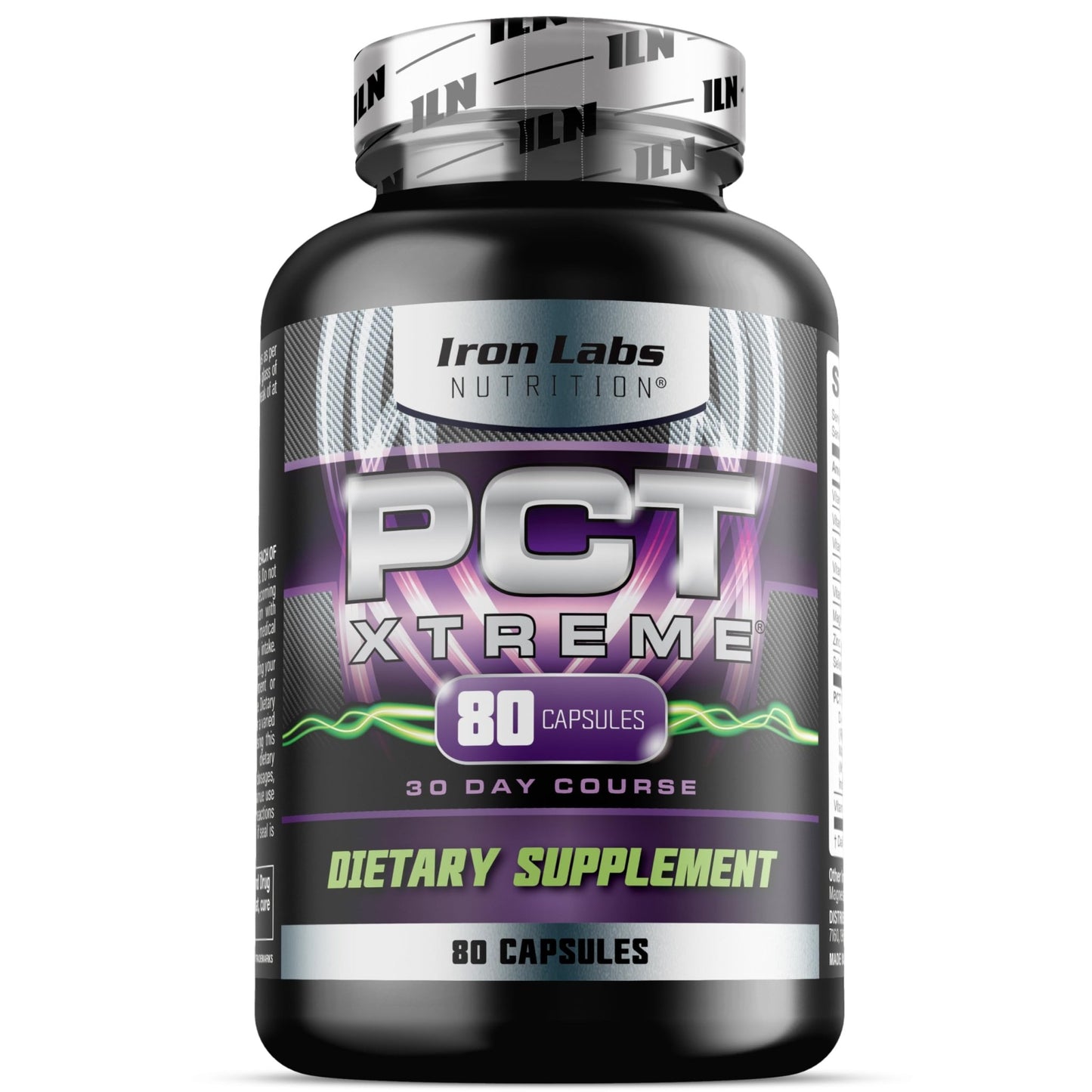 Iron Labs Nutrition PCT Xtreme - PCT Supplement for Men - 30 Day Course - Post Cycle Support Booster (80 Capsules) - dailyvitalstore