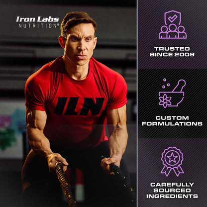 Iron Labs Nutrition PCT Xtreme - PCT Supplement for Men - 30 Day Course - Post Cycle Support Booster (80 Capsules) - dailyvitalstore