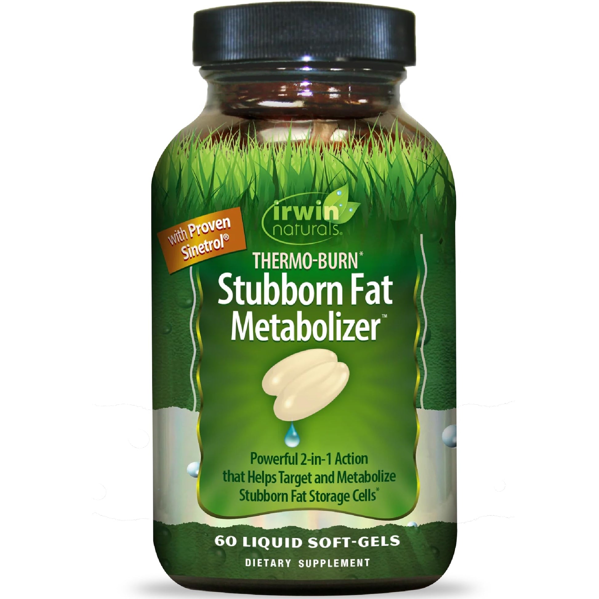 Irwin Naturals Thermo-Burn Stubborn Fat Metabolizer - 75 Liquid Soft-Gels - dailyvitalstore