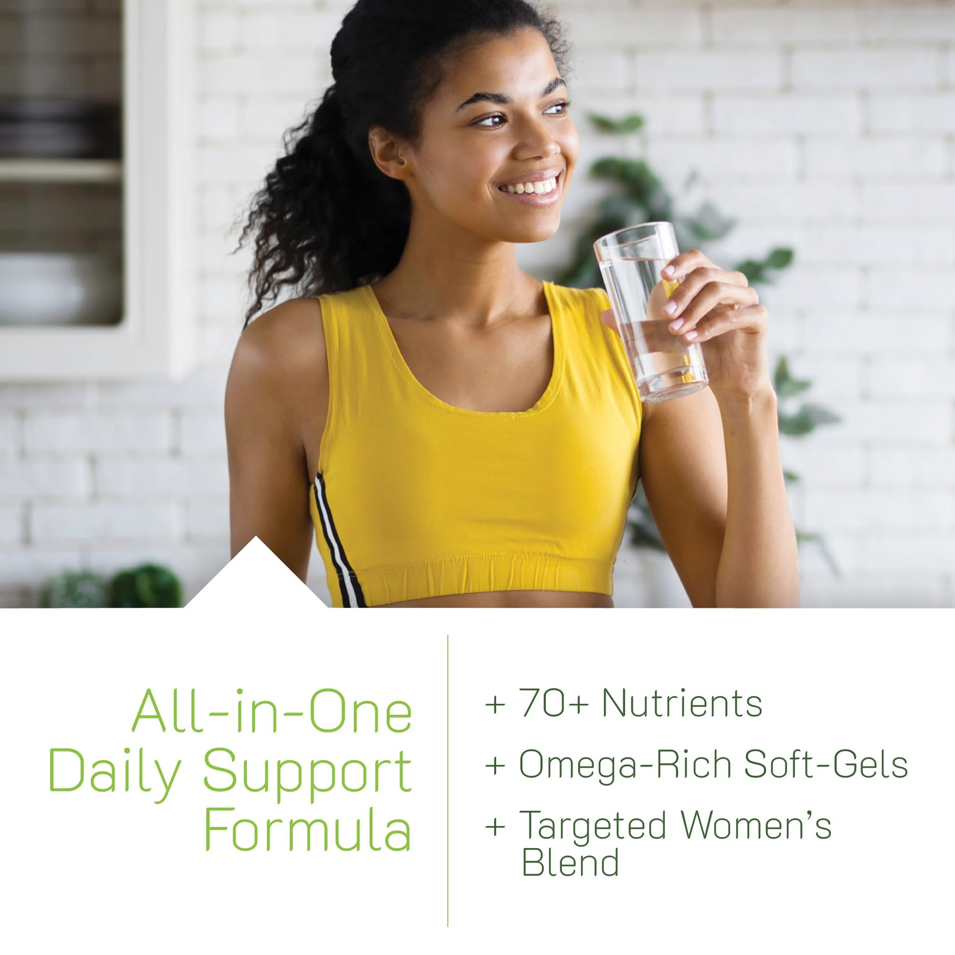 Irwin Naturals Women’s Living Green Liquid-Gel Multi - Whole Food Multivitamin for Women with 70 Nutrients, Omega Oils & Greens Blend - Liquid Soft-Gels with BioPerine® for Absorption - 120 Count - dailyvitalstore