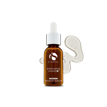 iS CLINICAL Super Serum Advance+, Anti-Aging Vitamin C Face Serum, reduces scaring and fine stretch marks, 0.5 Fl Oz - dailyvitalstore