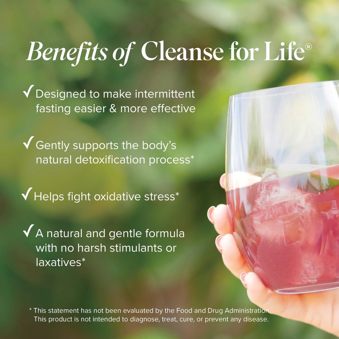 Isagenix Cleanse for Life - Powder Supplement for Cleanse Drink with No Laxatives or Diuretics - Support Metabolism with Vitamin B12 & Niacin - dailyvitalstore