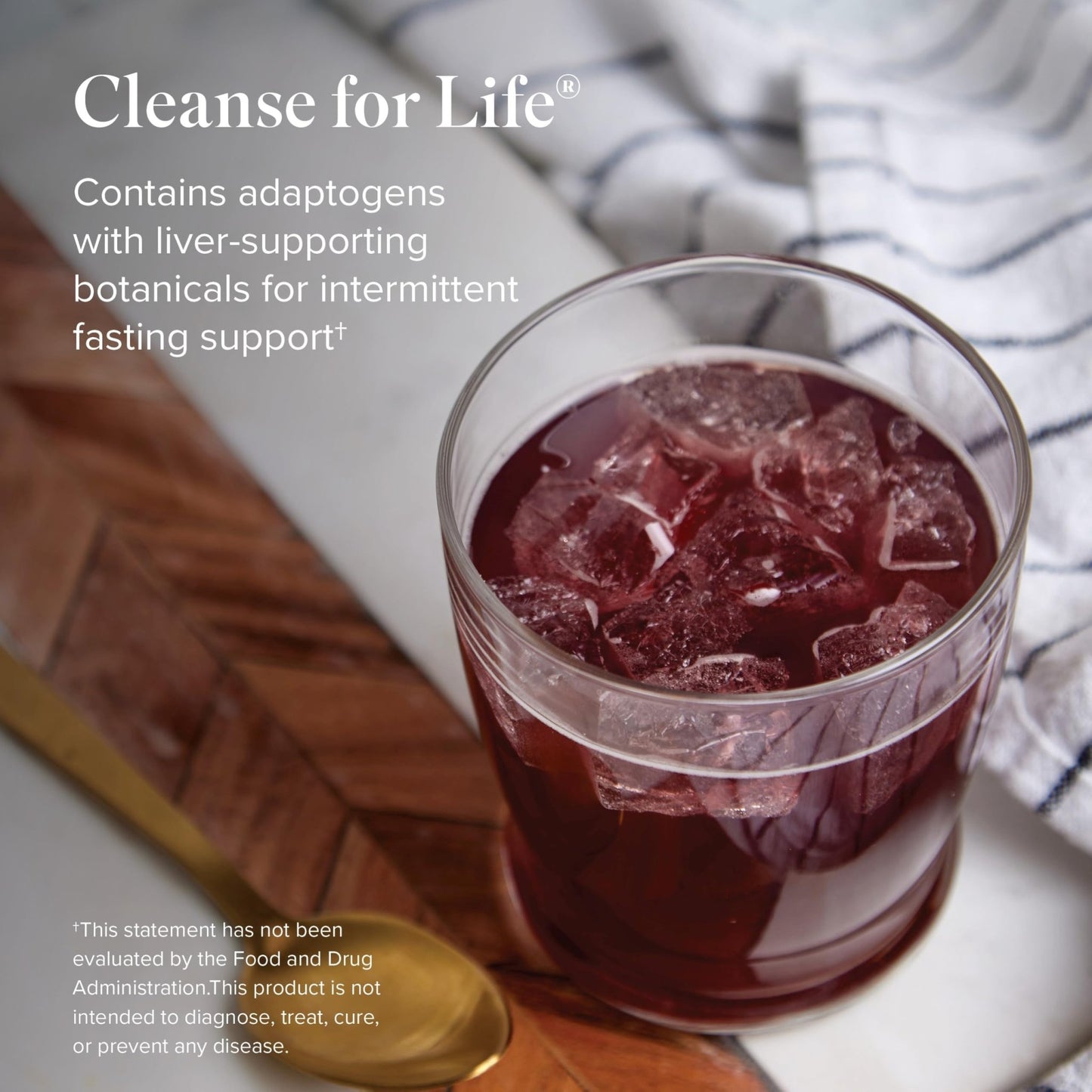 Isagenix Cleanse for Life - Powder Supplement for Cleanse Drink with No Laxatives or Diuretics - Support Metabolism with Vitamin B12 & Niacin - dailyvitalstore