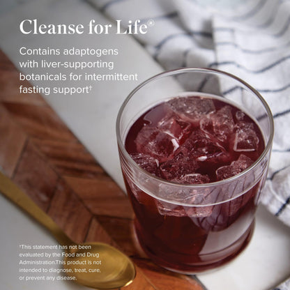 Isagenix Cleanse for Life - Powder Supplement for Cleanse Drink with No Laxatives or Diuretics - Support Metabolism with Vitamin B12 & Niacin - dailyvitalstore