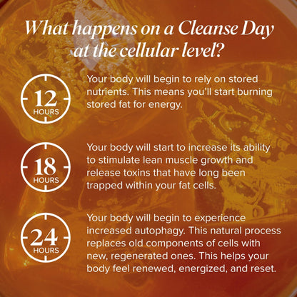 Isagenix Cleanse for Life - Powder Supplement for Cleanse Drink with No Laxatives or Diuretics - Support Metabolism with Vitamin B12 & Niacin - dailyvitalstore