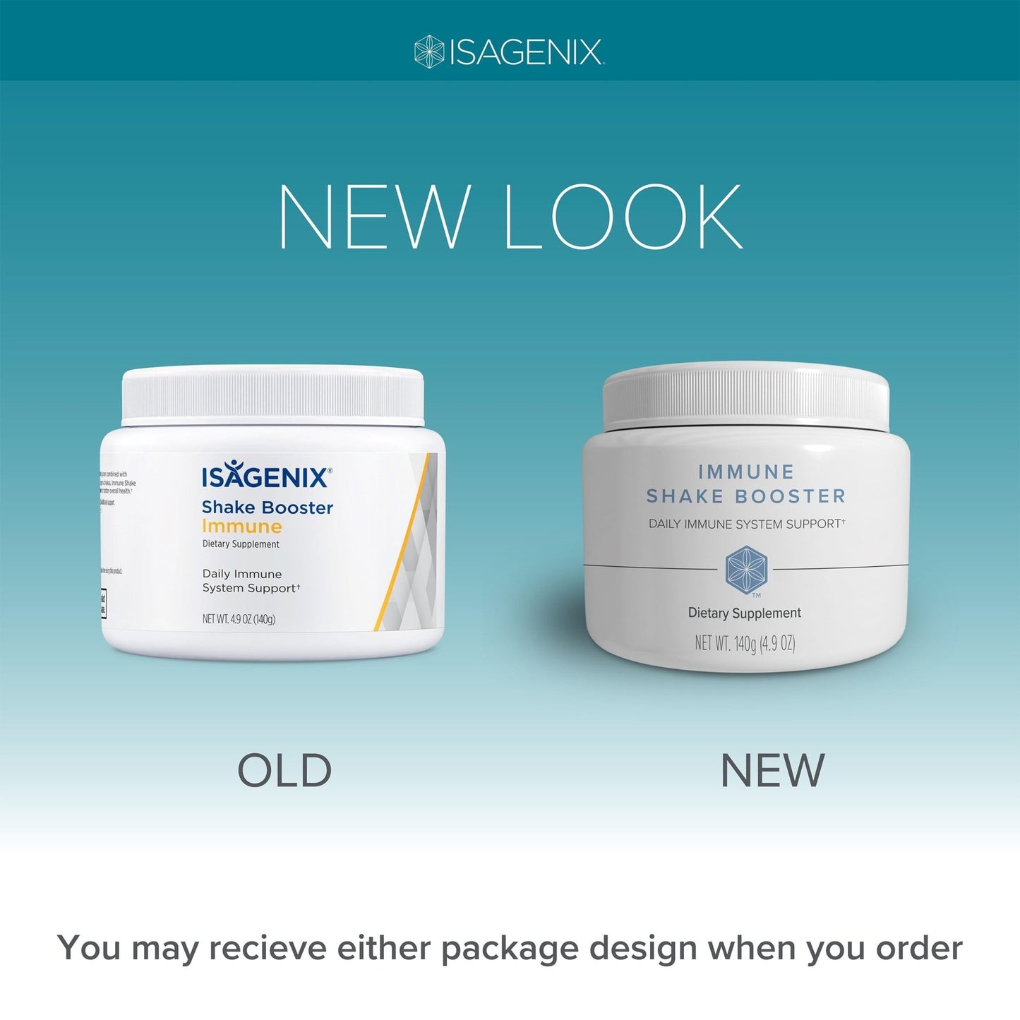 Isagenix Immune Shake Booster - Supports Healthy Immune Function with Wellmune® Beta-Glucans & Mushroom Blend - Unflavored Powder for Easy Mixing - Good Source of Fiber - No Artificial Ingredients - dailyvitalstore