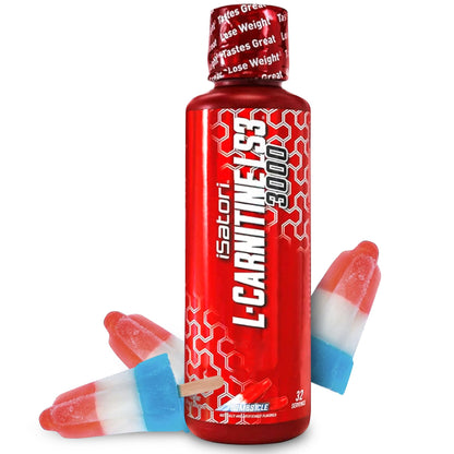 iSatori L-Carnitine LS3 3000, Liquid L-Carnitine with Acetyl L-Carnitine, L-Carnitine L-Tartrate, Stimulant Free Pre Workout, Low Calories, Sugar, Gluten, - dailyvitalstore