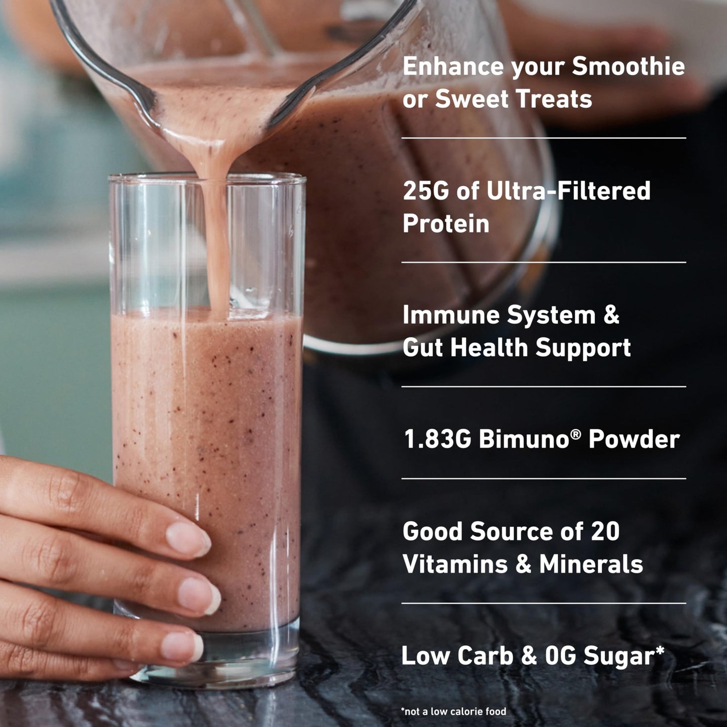 Isopure Protein + Gut Health & Immune Support Powder, Chocolate Mousse, 25g Whey Protein with Prebiotics & Vitamins, 12 Servings (Pack of 1) - dailyvitalstore