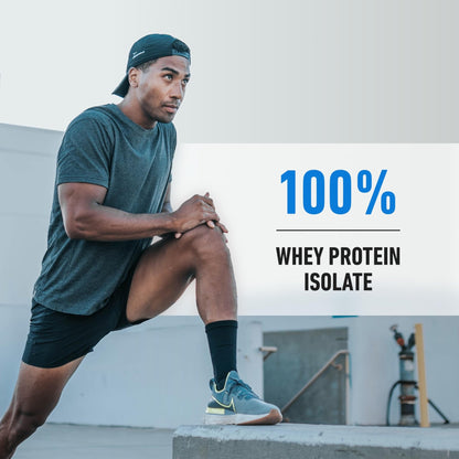 Isopure Zero Carb 100% Pure Whey Isolate Protein Powder, Lactose Free, Gluten Free, with Vitamins, Creamy Vanilla, 25g Protein Per Serving, 1 Lb, - dailyvitalstore