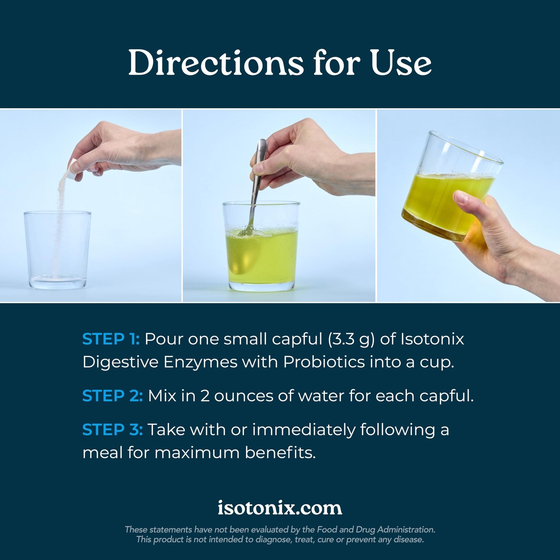 Isotonix® Digestive Enzymes with Probiotics | DigeZyme® Multi-Enzyme Complex & Lactospore® Bacillus Coagulans | Nutrient Absorption, Gut Balance & Digestive Health - dailyvitalstore