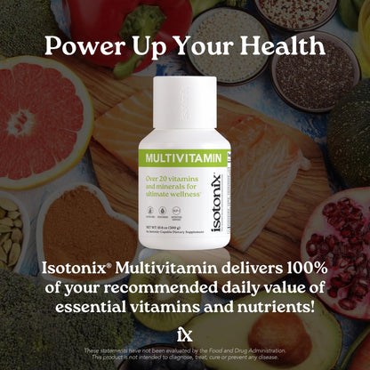 Isotonix Multivitamin Powder Without Iron – Methylated B Vitamins, Antioxidant & Mineral Support – Fast-Mix Isotonic Delivery – Vegetarian, Gluten-Free, Non-GMO – Natural Fruit Flavor – 90 Servings - dailyvitalstore