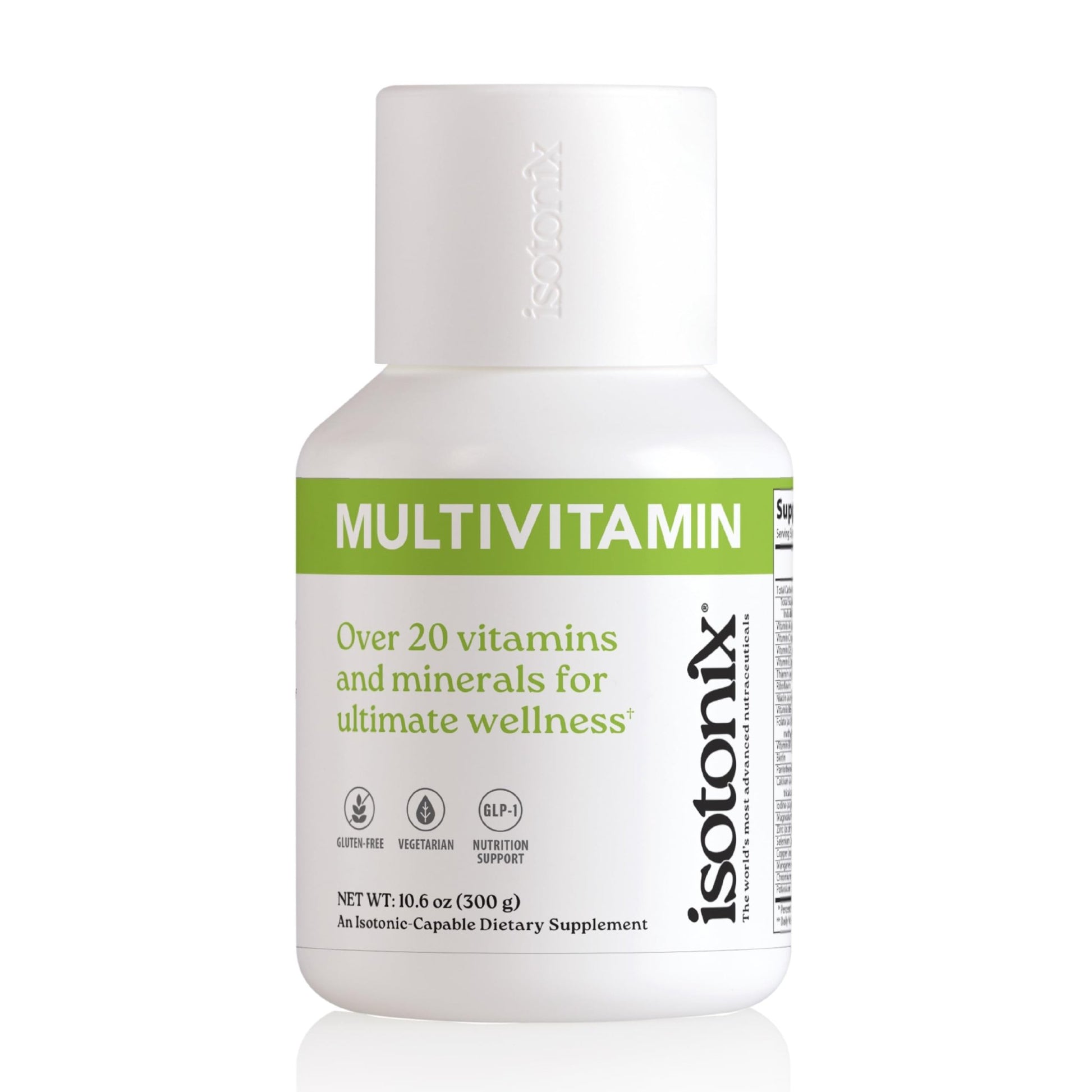Isotonix Multivitamin Powder Without Iron – Methylated B Vitamins, Antioxidant & Mineral Support – Fast-Mix Isotonic Delivery – Vegetarian, Gluten-Free, Non-GMO – Natural Fruit Flavor – 90 Servings - dailyvitalstore