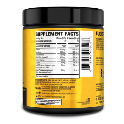 Jacked Factory Nitrosurge Build Pre Workout with Creatine for Muscle Building - Con Cret Creatine Powder & elevATP for Intense Energy, Powerful Pump - dailyvitalstore
