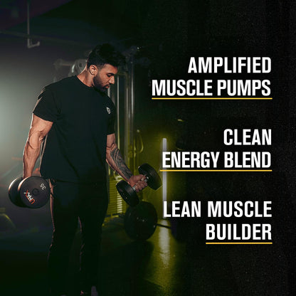 Jacked Factory Nitrosurge Build Pre Workout with Creatine for Muscle Building - Con Cret Creatine Powder & elevATP for Intense Energy, Powerful Pump - dailyvitalstore