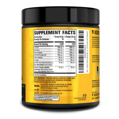Jacked Factory Nitrosurge Build Pre Workout with Creatine for Muscle Building - Con Cret Creatine Powder & elevATP for Intense Energy, Powerful Pump, - dailyvitalstore