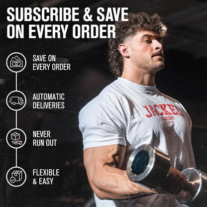 Jacked Factory NITROSURGE Shred Pre Workout Supplement - Energy Booster, Instant Strength Gains, Sharp Focus, Powerful Pumps - Nitric Oxide Booster & PreWorkout Powder - dailyvitalstore