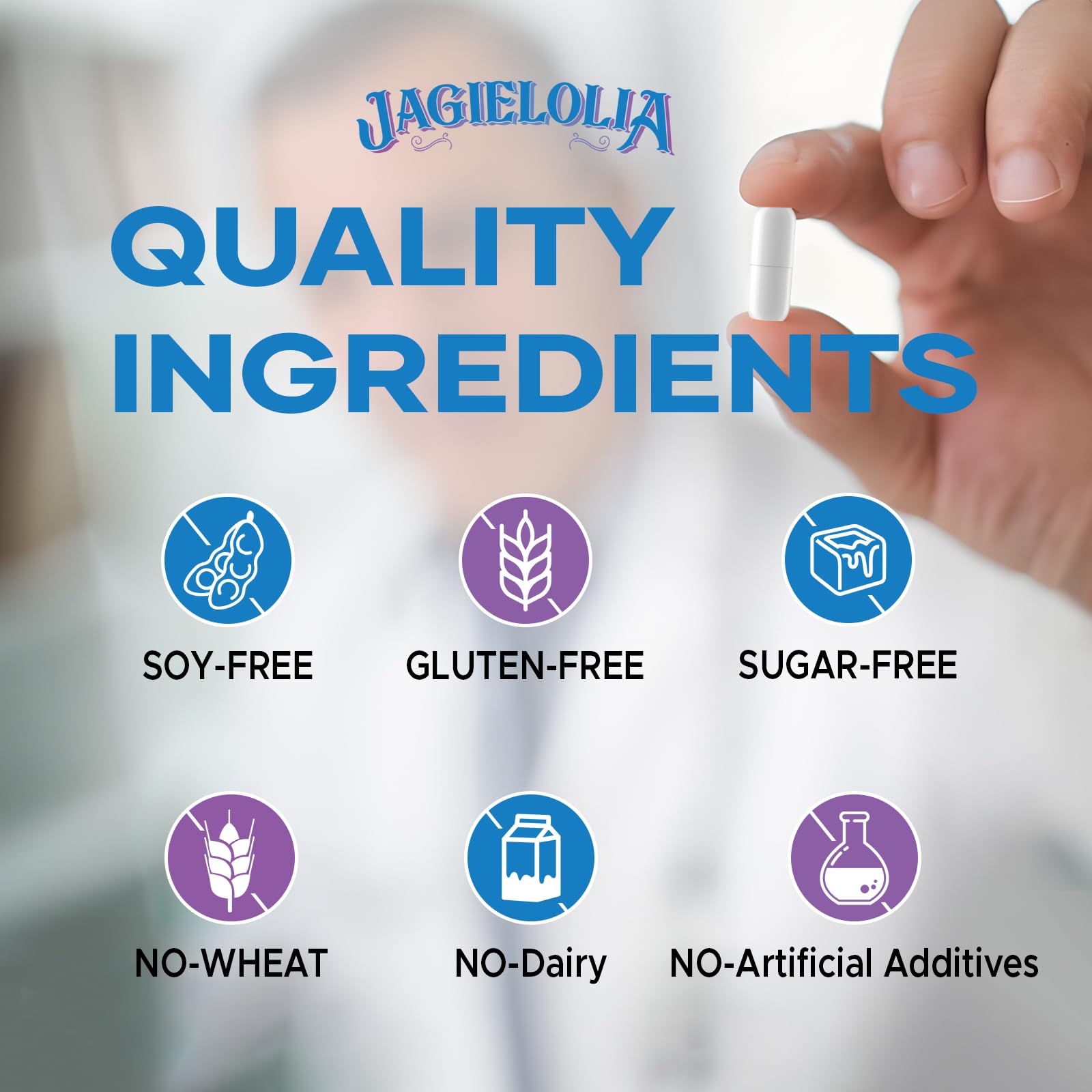 Jagielolia All-in-One Detox Binder Supplement 1500 MG - High Bioavailability, Liver Gut Detox Cleanse with Activated Charcoal, Zeolite & Bentonite Clay for Toxins, - dailyvitalstore