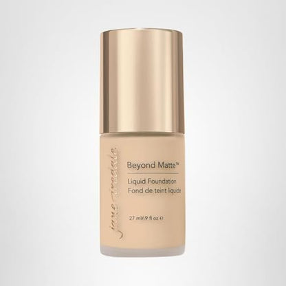 jane iredale Beyond Matte 3-in-1 Liquid Foundation, Long-wear, Buildable Coverage, Vegan, Clean, Cruelty Free, Semi Matte Finish, M6 - dailyvitalstore
