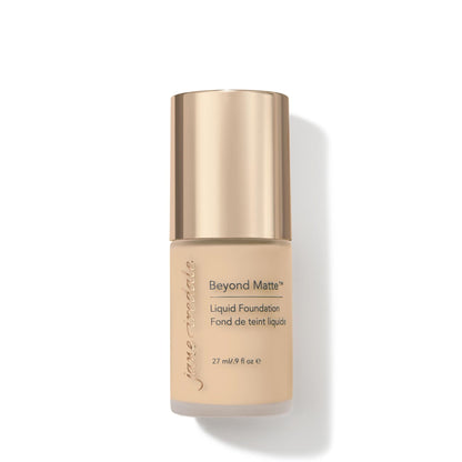jane iredale Beyond Matte 3-in-1 Liquid Foundation, Long-wear, Buildable Coverage, Vegan, Clean, Cruelty Free, Semi Matte Finish, M6 - dailyvitalstore