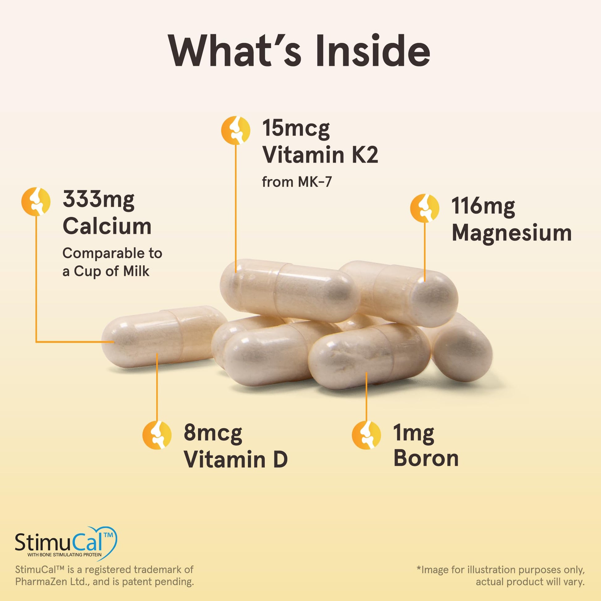 Jarrow Formulas BoneUp Three Per Day for Bone Density and Skeletal Nutrition, Includes Vitamin D3, K2 (as MK-7) and Calcium - dailyvitalstore