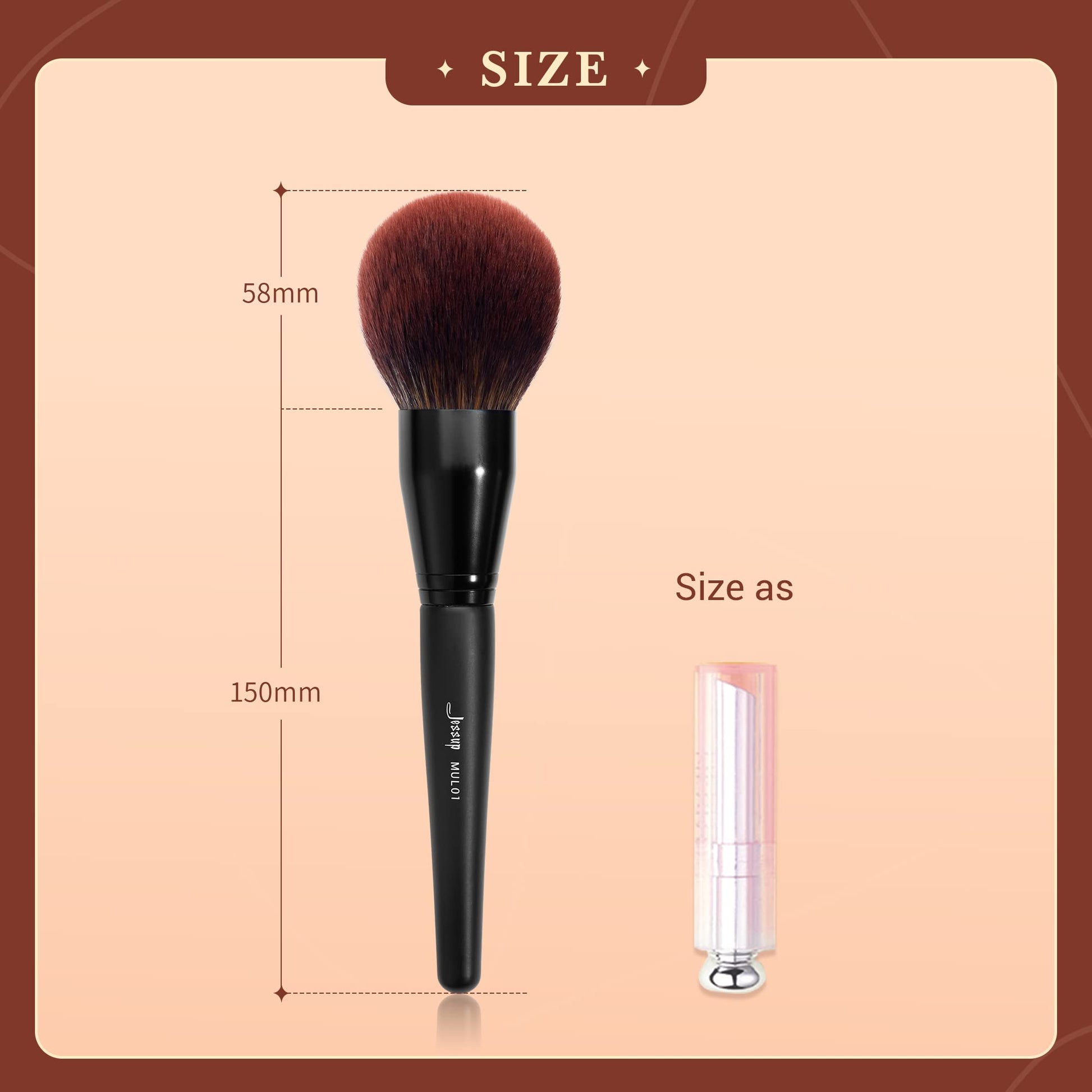 Jessup Powder Makeup Brush, Large Finishing Mineral Powder Brush for Full Face, Body Makeup, Vegan Flawlessly Face Brush for Powder, Blush & Bronzer MUL01 - dailyvitalstore