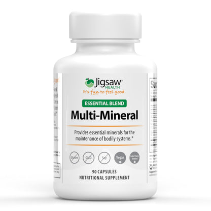 Jigsaw Health Multi-Mineral Essential Blend | 90 Capsules | 90 Servings - dailyvitalstore