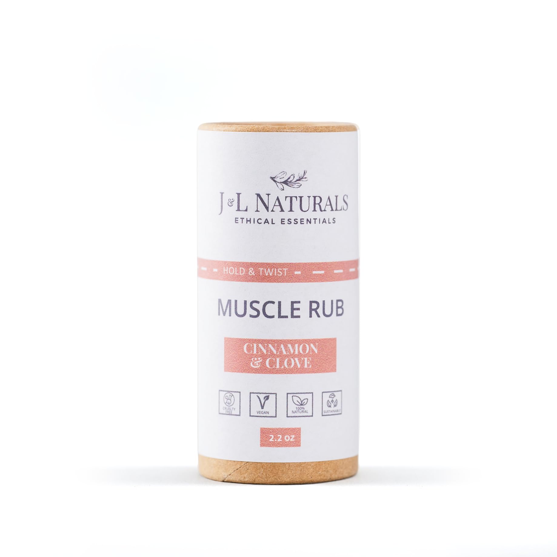 J&L Naturals Muscle Rub | Cream for Achy + Sore Muscles, Joints, Back, Knees, Shoulders | Soothing & Nourishing | Vegan, Sustainable, Cruelty Free, Natural, Made in US (1-Pack) - dailyvitalstore