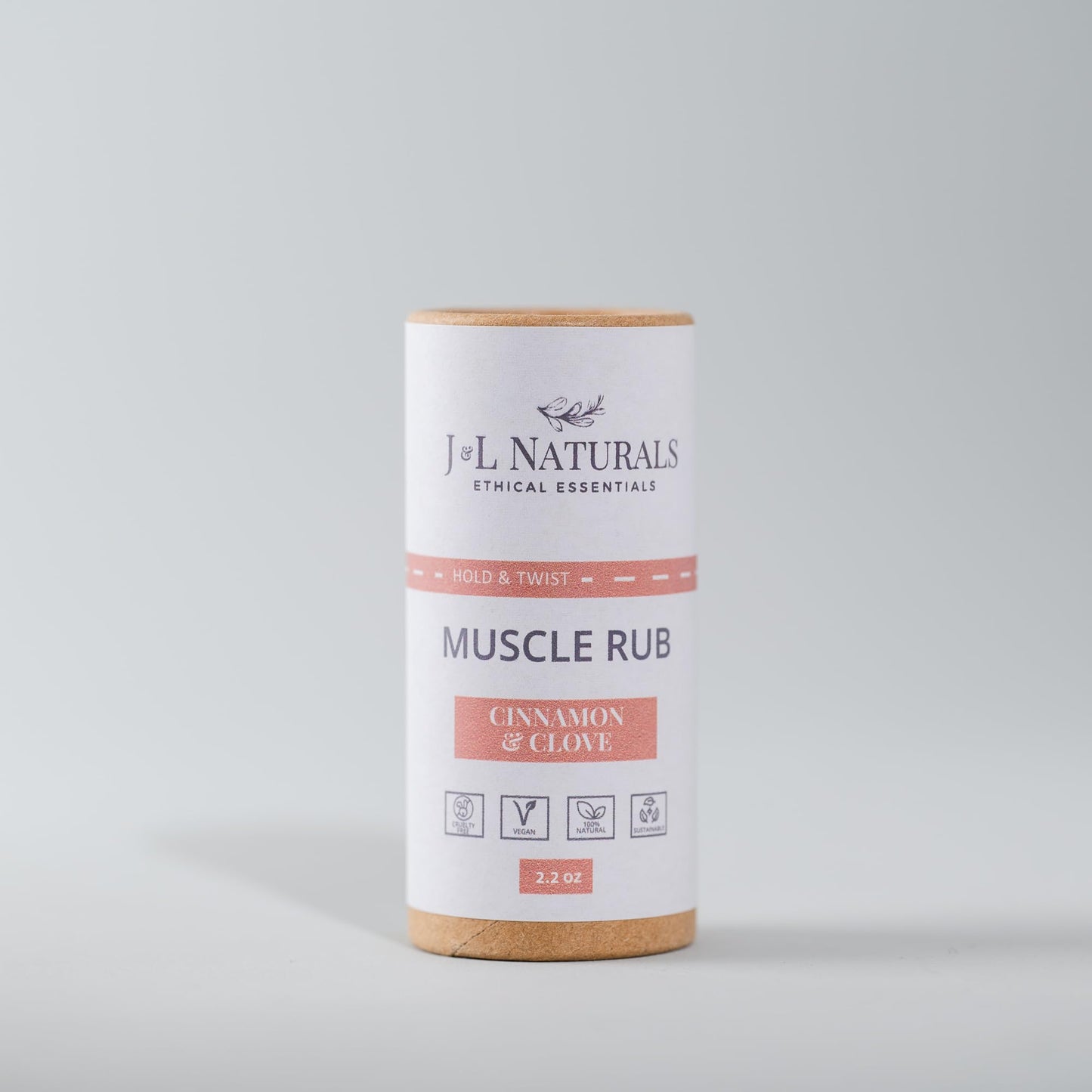 J&L Naturals Muscle Rub | Cream for Achy + Sore Muscles, Joints, Back, Knees, Shoulders | Soothing & Nourishing | Vegan, Sustainable, Cruelty Free, Natural, Made in US (1-Pack) - dailyvitalstore