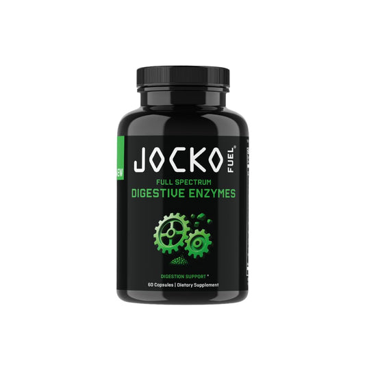 Jocko Fuel Digestive Enzymes - Full Spectrum Support, Nutrient Absorption, Gut Health Support, Digestion Aid - 60 Capsules - dailyvitalstore
