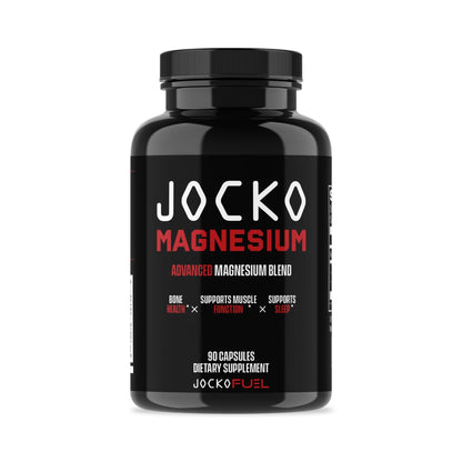 Jocko Fuel Magnesium Complex Supplement - Magnesium Glycinate, Citrate, & Taurate Capsules Dietary Supplement for Muscle Recovery & Relaxation, Heart, Nerve, Bone Support, & Sleep 30-Day Supply - dailyvitalstore