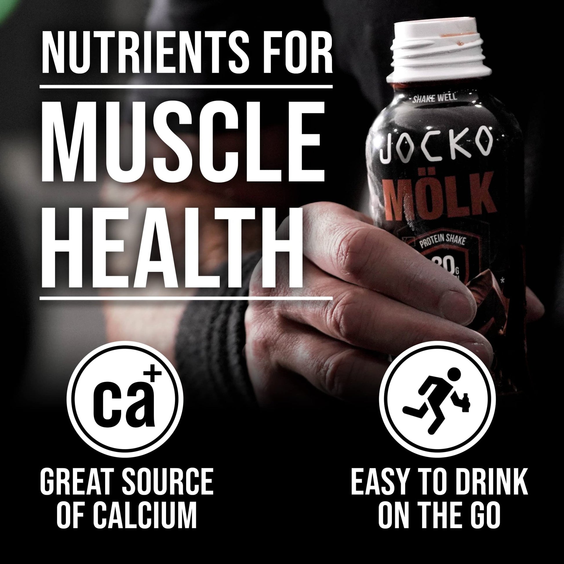 Jocko Fuel Protein Shake Bundle - Vanilla and Chocolate (24 Count) - dailyvitalstore