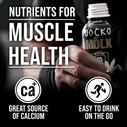 Jocko Fuel Protein Shake Bundle - Vanilla and Chocolate (24 Count) - dailyvitalstore