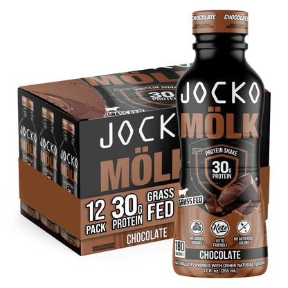 Jocko Fuel Protein Shake Bundle - Vanilla and Chocolate (24 Count) - dailyvitalstore