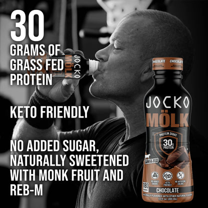 Jocko Fuel Protein Shake Bundle - Vanilla and Chocolate (24 Count) - dailyvitalstore