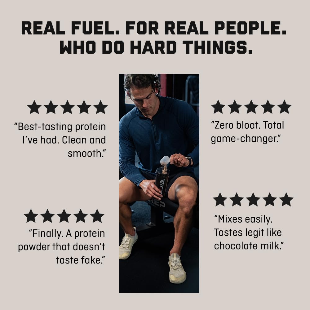 Jocko Fuel Whey Protein Powder, Vanilla Milkshake, 22g Protein, Digestive Enzymes + Probiotic Blend, No Sugar Added, with Essential Amino Acids + Electrolyte Minerals, 28 Servings - dailyvitalstore