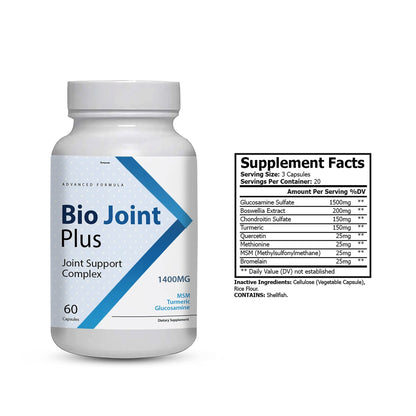 Joint Bio Plus Advanced Formula Supplement (1 Pack) 30 Days Supply - dailyvitalstore