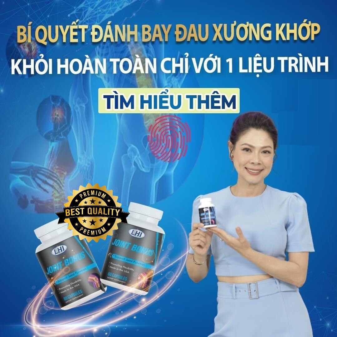 Joint Bonus Hỗ Trợ Xương Khớp (100% Authentic, Sản Phẩm Chính Hãng Tại USA) 2 Bottles - dailyvitalstore