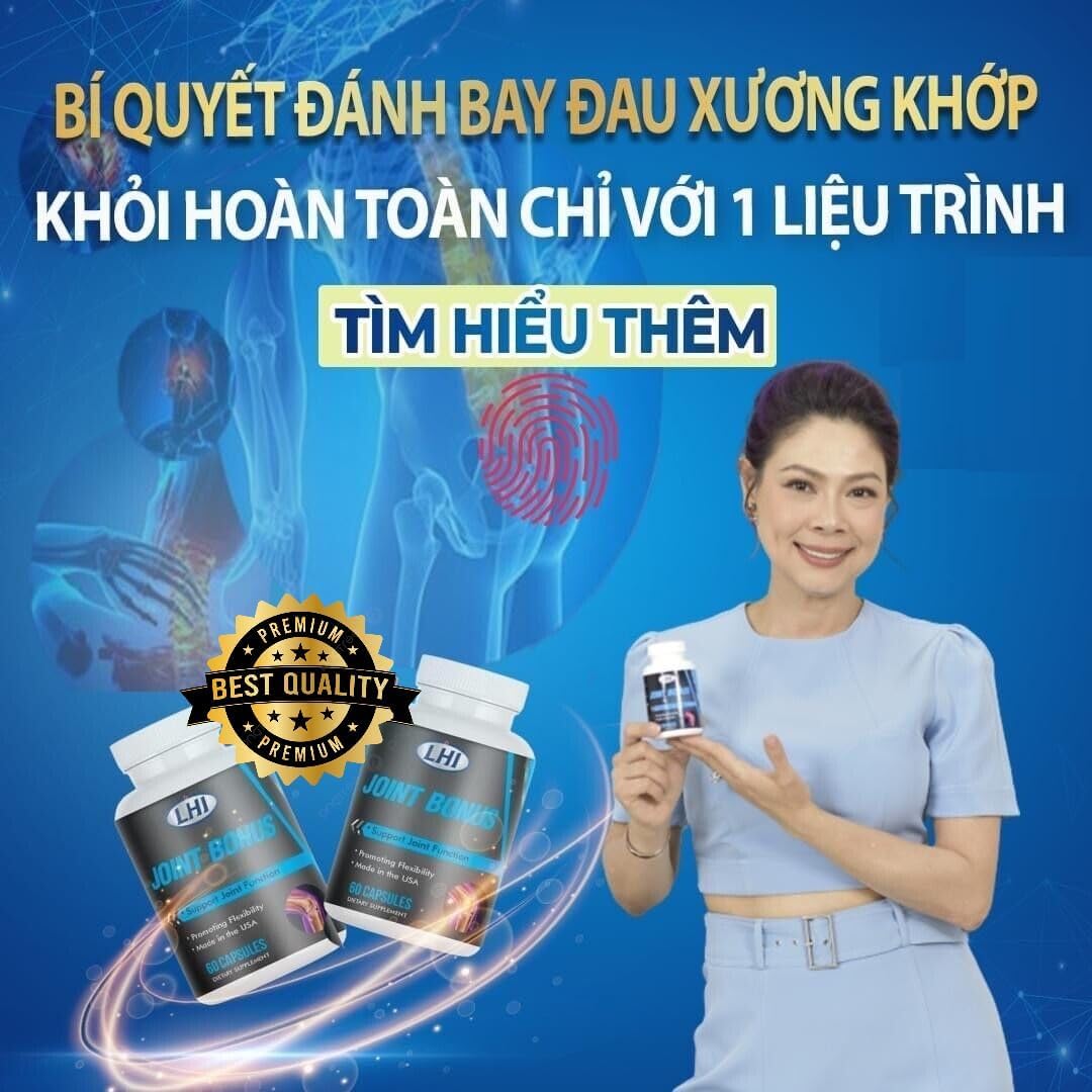 Joint Bonus Hỗ Trợ Xương Khớp (100% Authentic, Sản Phẩm Chính Hãng Tại USA) - dailyvitalstore