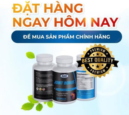 Joint Bonus Hỗ Trợ Xương Khớp (100% Authentic, Sản Phẩm Chính Hãng Tại USA) - dailyvitalstore