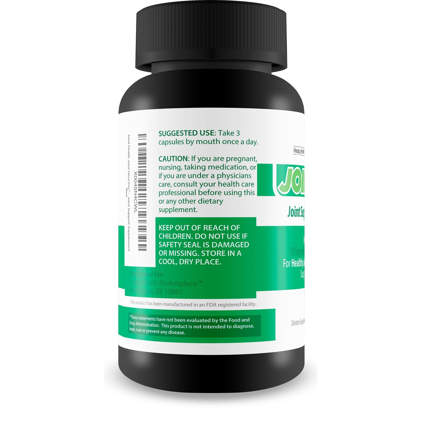 Joint Health Hero Pro - Our Best Joint & Bone Support Supplement - Turmeric - Vitamin D - Vitamin C - for Knees, Hips, Hands, Feet, Back, Neck, and More - Our Best Vitamin D Formula - dailyvitalstore
