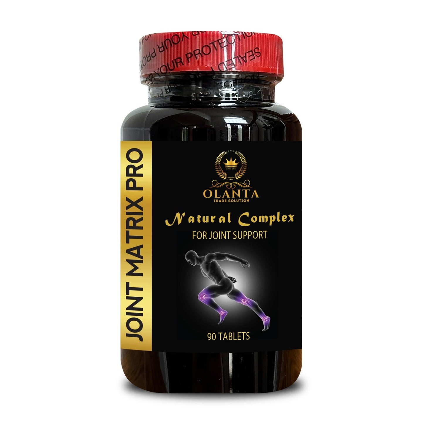 Joint Matrix PRO Natural Complex - Joint Support Supplement for Women, Support Joint Function and Mobility - 1 Bottle 90 Tablets - dailyvitalstore